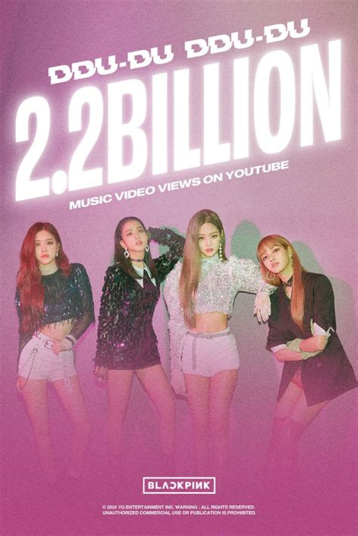 BLACKPINK make history as 'DDU-DU DDU-DU' hits 1 Billion views