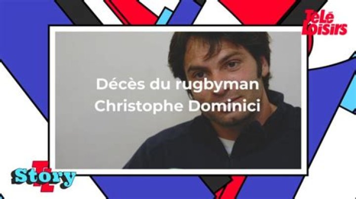 Christophe Dominici Cause De Sa Mort