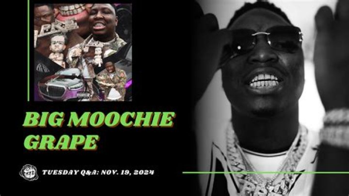Fame | Big Moochie Grape net worth and salary income estimation Jan, 2024