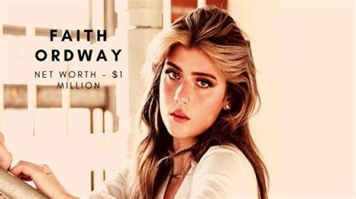 Fame | Faith Ordway net worth and salary income estimation Apr, 2024