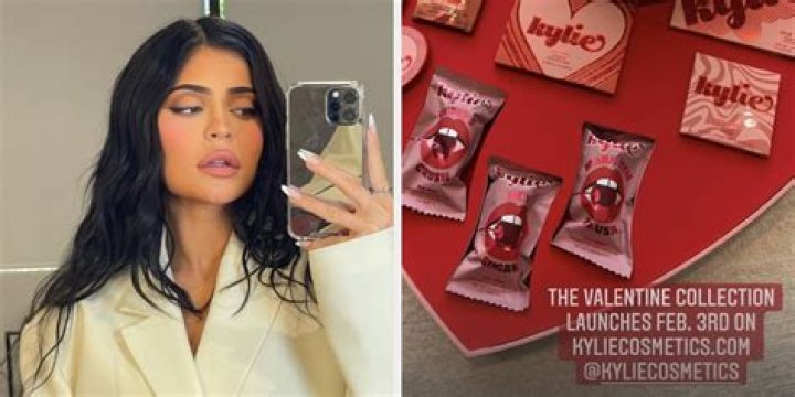 Kylie Jenner Reveals Valentine’s Day Makeup Collection