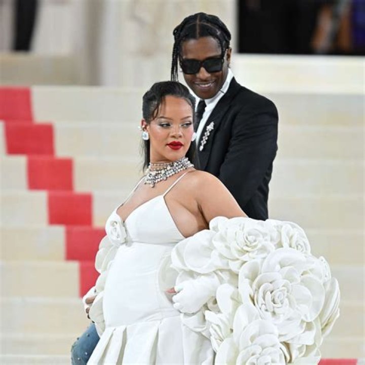 Pregnant Rihanna & A$AP Rocky party at Dua Lipa’s bash after Met Gala