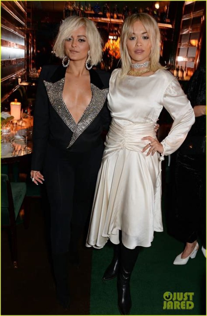 Rita Ora joins Bebe Rexha for London's Women In Harmony event.