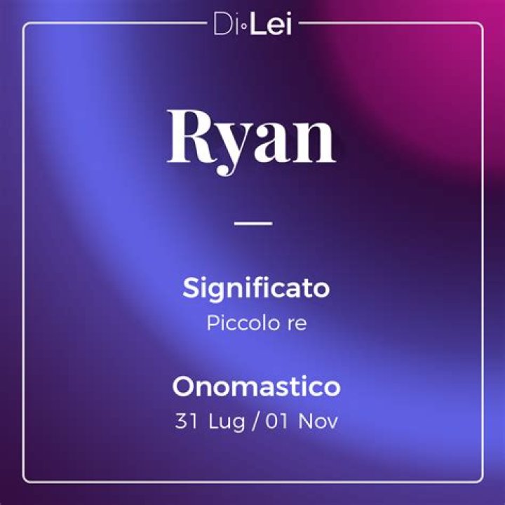 Ryan Bensetti Origine