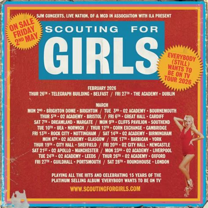 Scouting For Girls announce 10th anniversary tour and album reissue