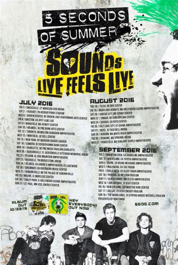 Sounds Live Feels Live UK and Ireland support acts confirmed