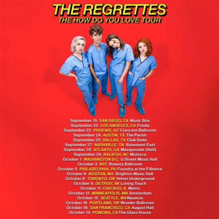 The Regrettes Announce American and UK Tour