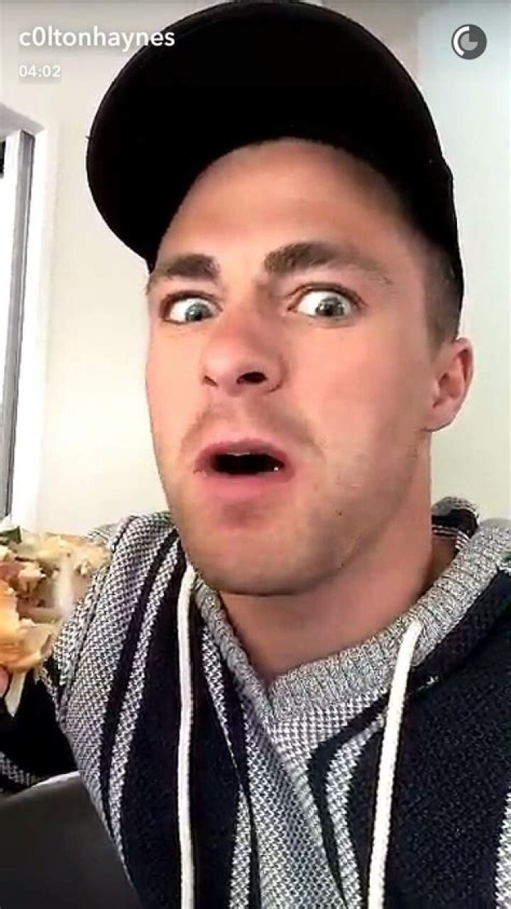 What is Colton Haynes Snapchat?